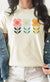 Multicolor Daisies Spring Flowers Graphic Tee
