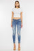 MID RISE ANKLE SKINNY JEANS-KC6204M