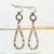 Envy Stylz Boutique Women - Accessories - Earrings Gold Circle Teardrop Earrings