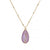 Envy Stylz Boutique Women - Accessories - Earrings Violet Pendant Necklace